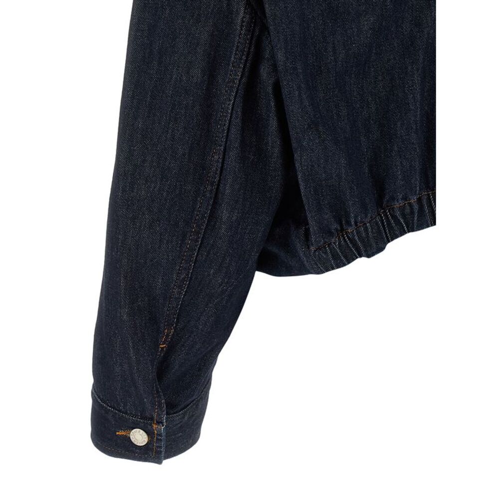 Dries Van Noten Blue Cotton Denim Women's Jacket - Picture 4 of 4